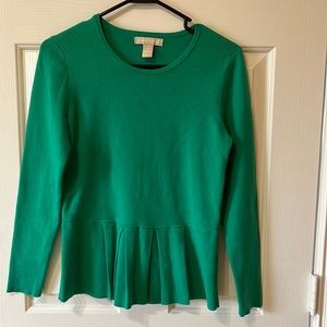 Banana Republic green sweater size small.